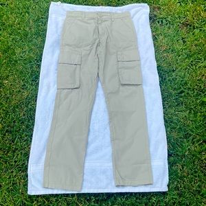 French Connection Tall Slim Fit Cargo Pants In Stone